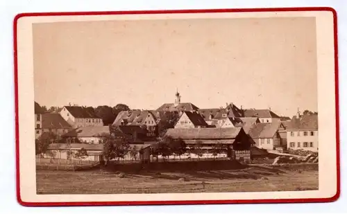 CDV Foto Königsfeld vom Stellwald um 1870