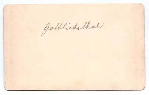 CDV Foto Gottliebsthal um 1880 Saale Thüringen