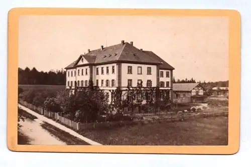CDV Fotografie Königsfeld Mädchenanstalt um 1880 Foto