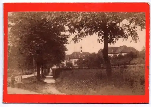 CDV Fotografie Königsfeld vor der Plantage um 1880 Foto Schwarzwald