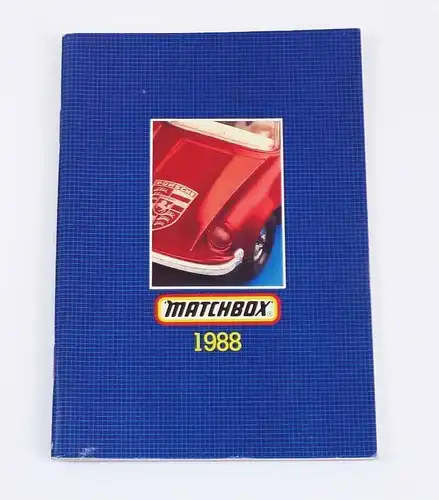 Matchbox 1988 Katalog Auto catalogue