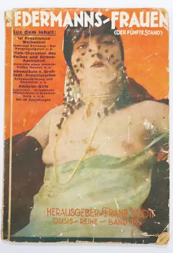 Jedermanns Frauen Prostitution Franz Scott Osisis Reihe 1929