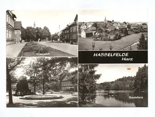 Ak Hasselfelde Harz Kreis Wernigerode DDR