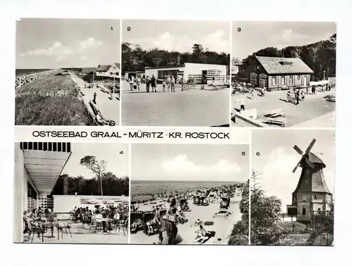 Ak Ostseebad Graal Müritz Kreis Rostock DDR 1980