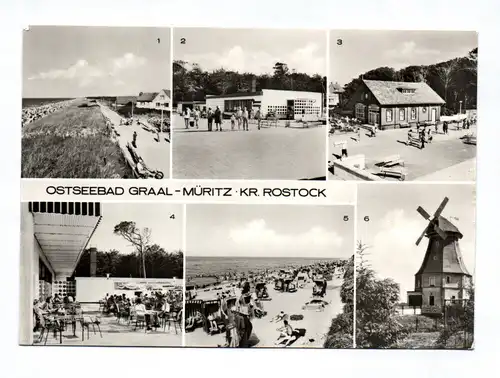 Ak Ostseebad Graal Müritz Kreis Rostock DDR 1980 