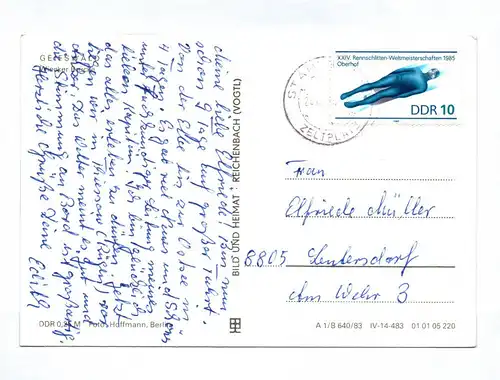 Ak Greifswald Wiecker Brücke DDR 
