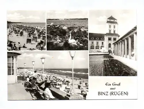 Ak Ostseebad Binz Rügen DDR 