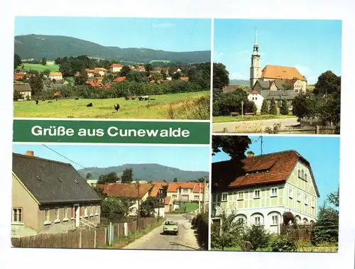 Ak Cunewalde Kreis Löbau Staatlich anerkannter Erholungsort 