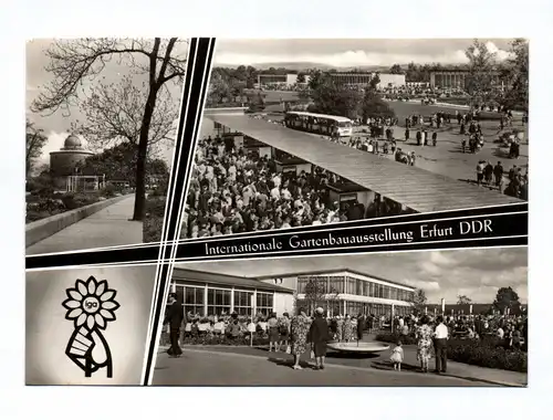 Ak Internationale Gartenbauausstellung Erfurt DDR 1967 