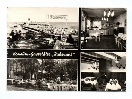 Ak Berlin Köpenick Gaststätte Rübezahl DDR