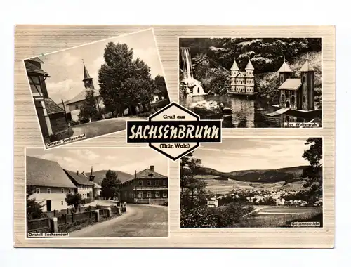 Ak Sachsenbrunn Thüringer Wald DDR  