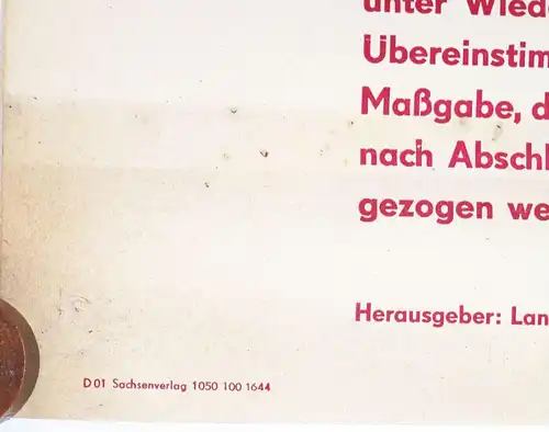 Altes Plakat Prager Konferenz Geschichte Deutschland Ost West DDR Politik 1950er
