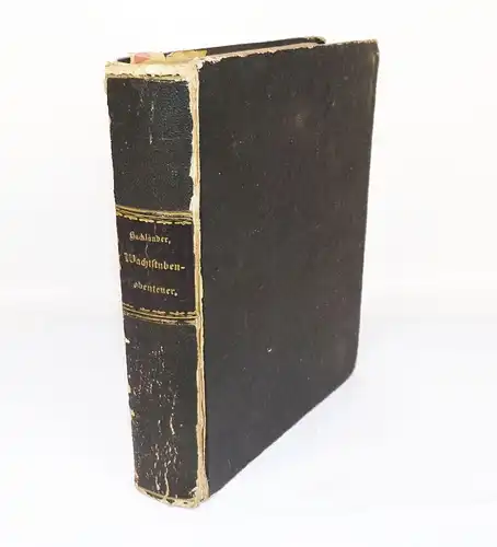 Wachtstubenabenteuer Hackländer 1853 erster Band Buch