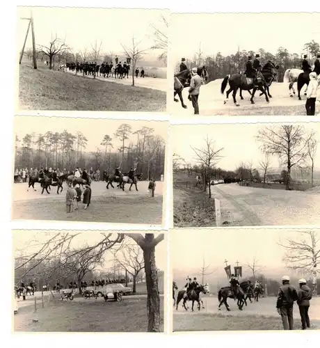 Foto Lot Osterreiter Prozessionszug Ostern Bautzen Sorben 1960er DDR