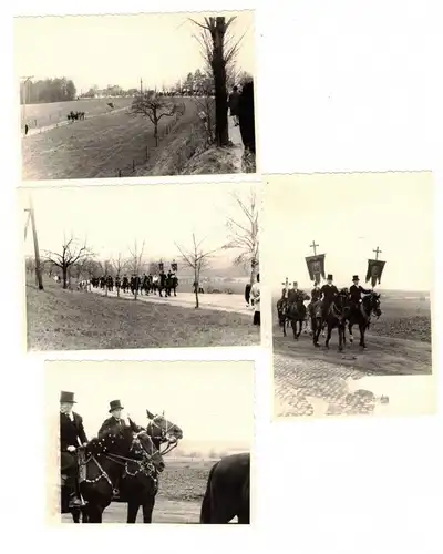 Foto Lot Osterreiter Prozessionszug Ostern Bautzen Sorben 1960er DDR