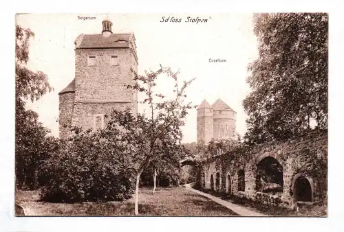 Ak Schloss Stolpen Seigerturm Coselturm