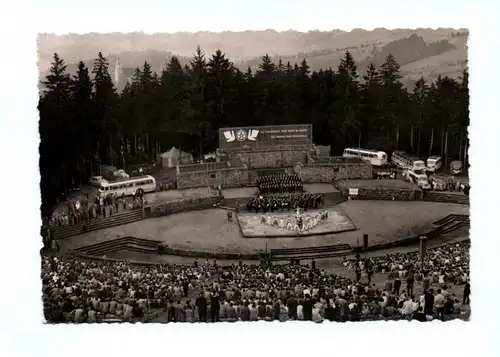 DDR Ak Schwarzenberg Erzgebirge Wilhelm Pieck Feierstätte 1962