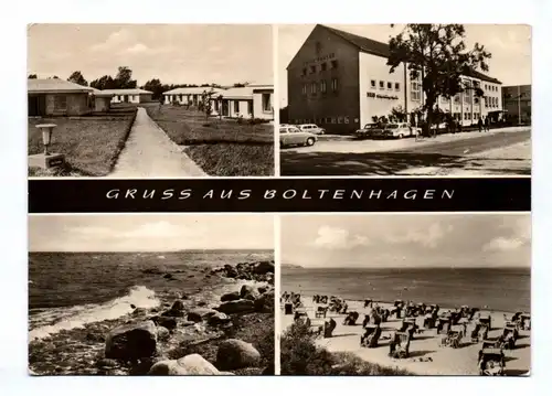 DDR Ak Gruss aus Boltenhagen 1968