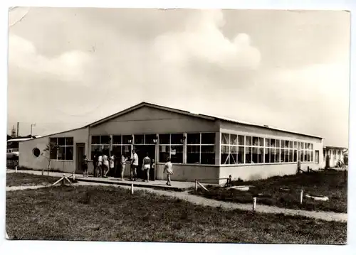 DDR Ak Lobbe Rügen Gaststätte am Fischstrand 1975