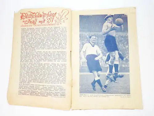 Deutsche Sportjugend 1936 Fussball Sport