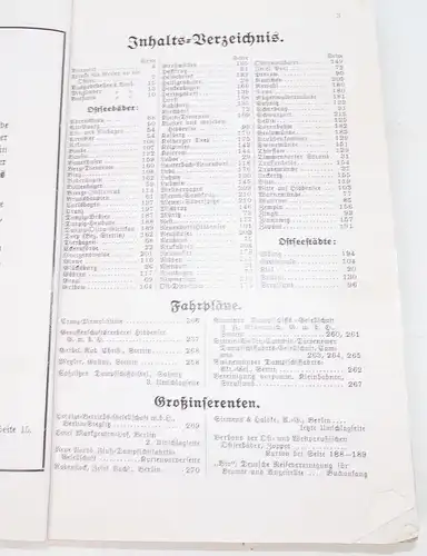 Die Ostsee Führer durch die Badeorte 1929 mit Danzig Memel Ostpreußen