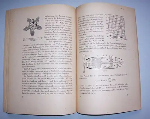 Grosse Sowjet - Enzyklopädie Flugwesen I und II 1954 Flugzeuge Luftfahrt !