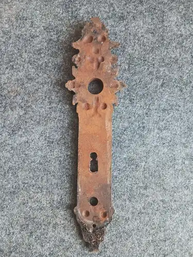1 Stück Türbeschlag original Antik alter Beschlag für Türen aus Eisen
