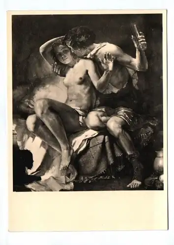 Ak München Haus der Deutschen Kunst Karl Truppe Bacchus und Ariadne um 1940