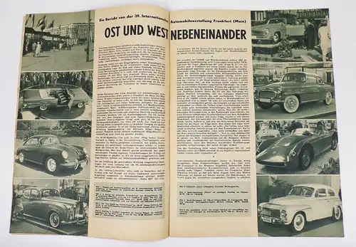 DDR Zeitschrift Der Deutsche Straßenverkehr 11 von 1959 Skoda Felicia