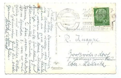 Ak Münster Salzstraße 1955