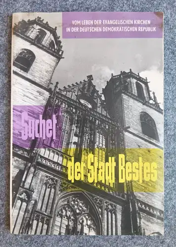 Buch vom Leben der Evangelischen Kirchen in der DDR Berlin 1961