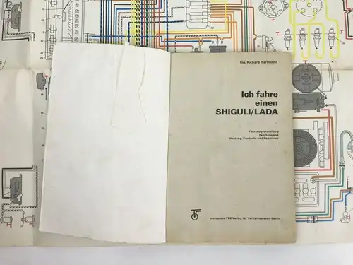 DDR Buch Ich fahre einen Shiguli Lada WAS transpress 2 Auflage 1976 VEB