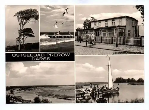 DDR Ak Ostseebad Prerow Darss Esperort FDGB Erholungsheim 1973