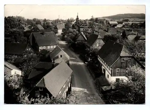 DDR Ak Die schöne Oberlausitz Erholungsort Obercunnersdorf 1965