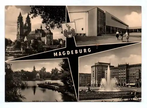 DDR Ak Magdeburg 1964