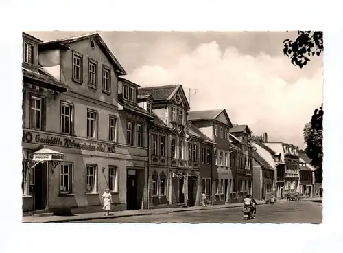 DDR Ak Volksheilbad Bad Sulza Obere Marktstraße 1962