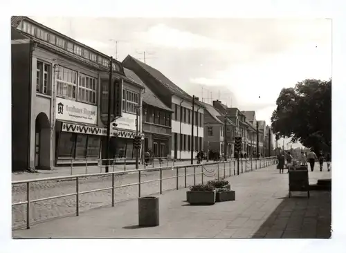 DDR Ak Templin Mühlenstraße 1982