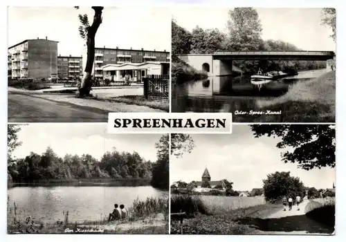 DDR Ak Spreenhagen 1976