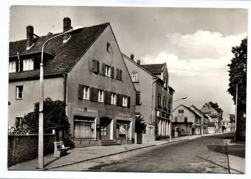 DDR Ak Weinböhla Kreis Meißen Hauptstraße 1974