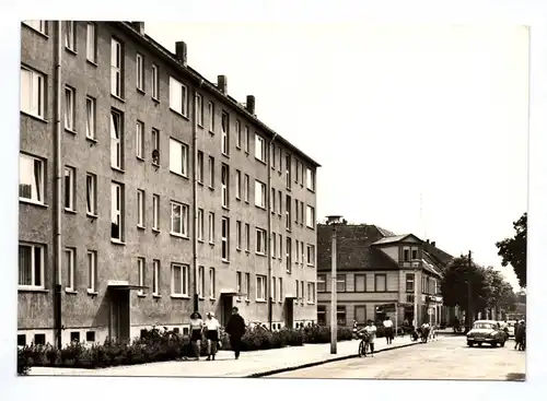DDR Ak Templin Thälmannstraße 1970