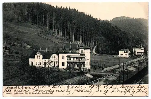 Ak Kipsdorf im Erzgebirge 1905