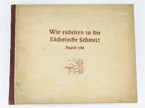 Wir radeln in die Sächsische Schweiz  Fotoalbum 1952 Fotos Meissen