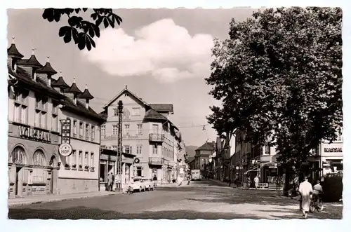 Ak Oberursel im Taunus Vorstadt Volksbank Straße um 1960