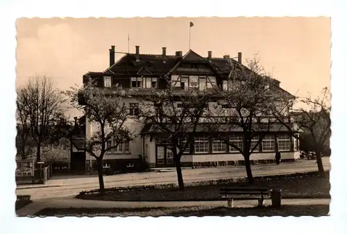 Ak Kurort Hartha FDGB Ferienheim Forsthaus 1965