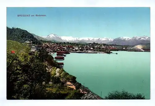 Ak Bregenz am Bodensee