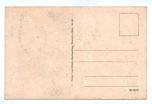 Ak Neustadt a. Orla Rathaustreppe