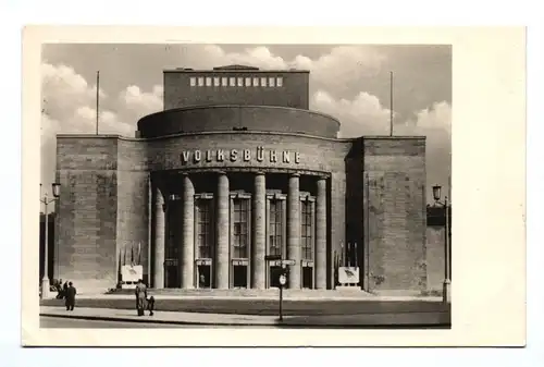 Ak Volksbühne Berlin DDR 1955