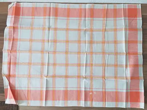 Vintage Original Geschirrtuch 77 x 56 cm altes Leinen Küchentuch