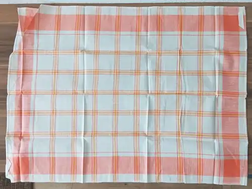 Vintage Original Geschirrtuch 77 x 56 cm altes Leinen Küchentuch