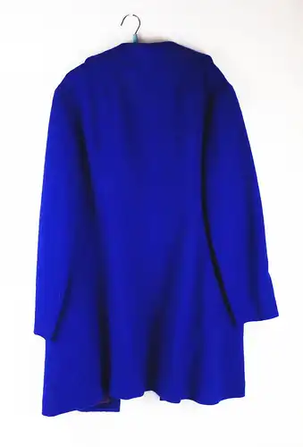 Kleid Jacke Kombi Blau 50er 60er Jahre DDR Damen Vintage Kostüm